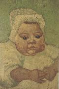 Vincent Van Gogh The Baby Marcelle Roulin (nn04) oil painting on canvas
